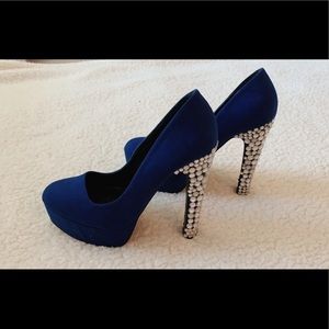 Royal Blue Platforms